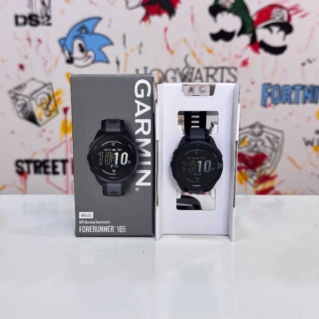 Garmin Forerunner 165 Basic 43MM - Preto 
