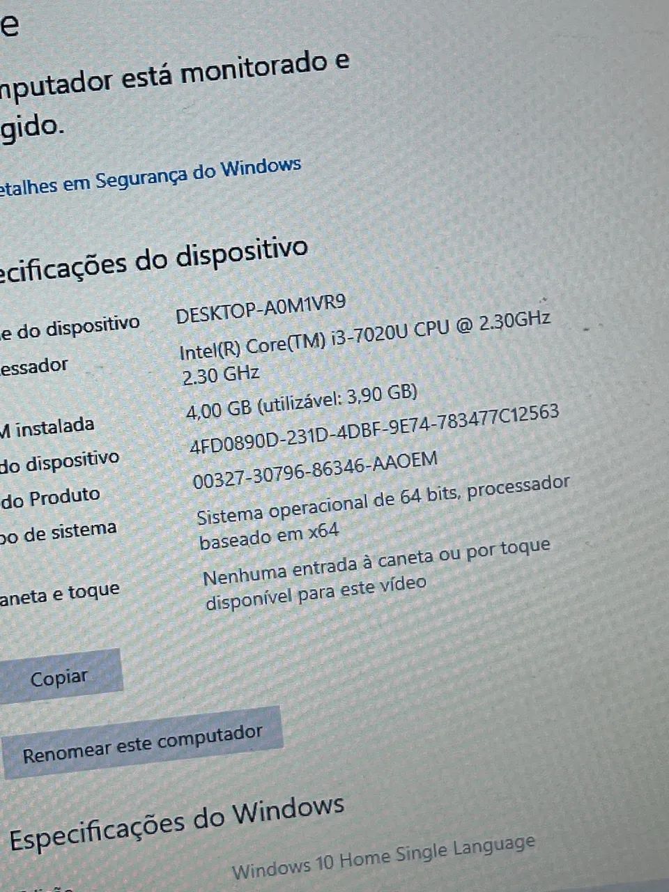Notebook Dell Core i3 da 7a + SSD  - Foto 3