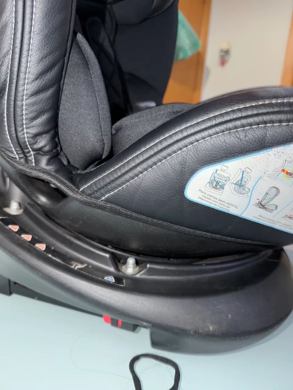 Cadeirinha para carro, isofix 360 graus - Foto 2