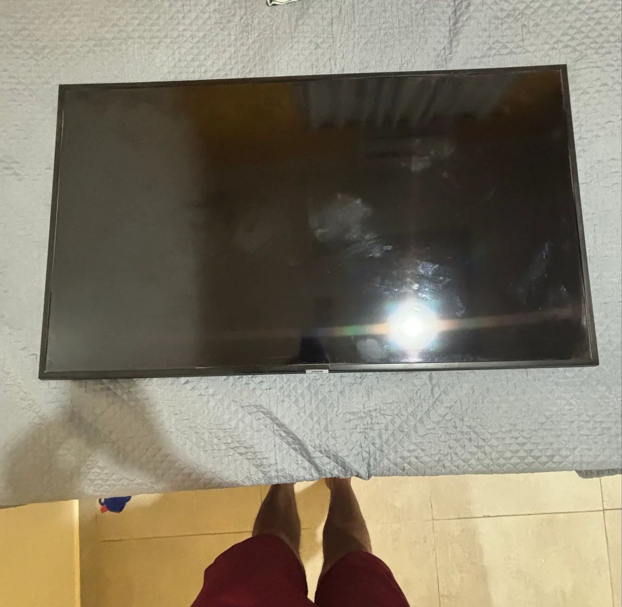 Tv Samsung 50 polegadas para retirar peças  - Foto 3