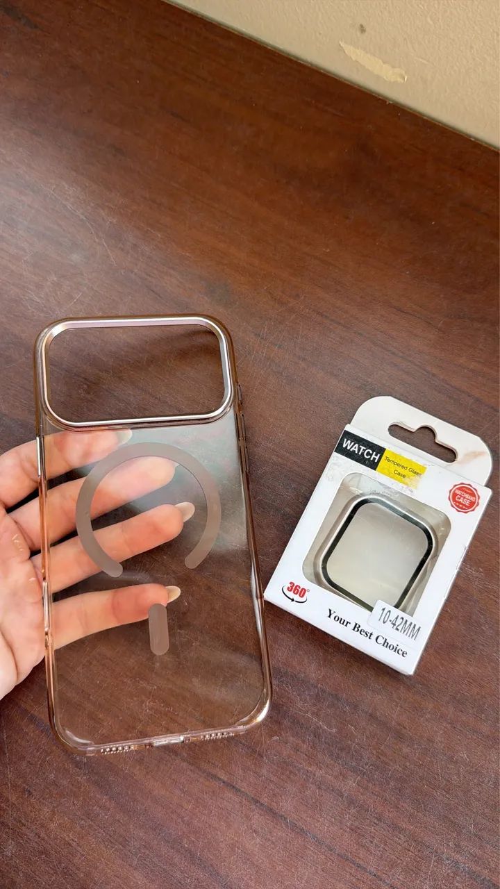 Capinha iphone 17 pro Max + capinha Apple Watch  - Foto 2