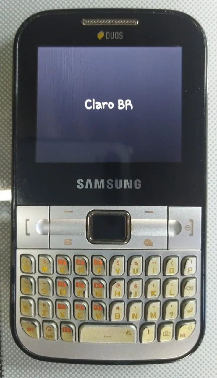 SAMSUNG C3222 PRATA COM PRETO RARIDADE - Foto 3