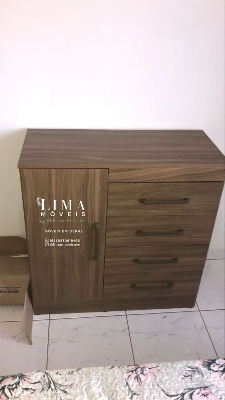 Cômoda 4 Gavetas Montevidéu // Oferta  - Foto 4