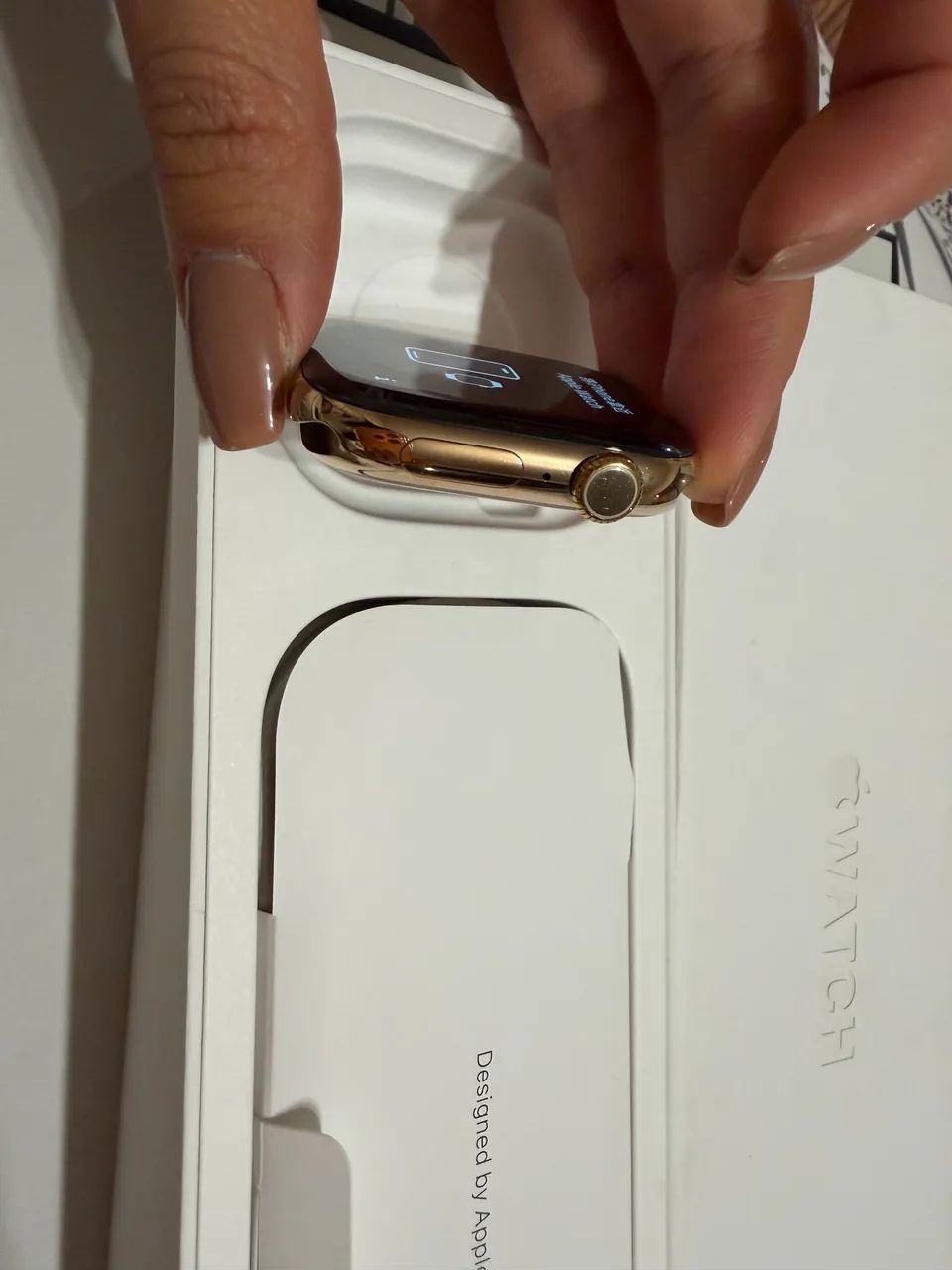 Apple Watch S10 46 mm GPS+Celular+pulseira milanês - Foto 5