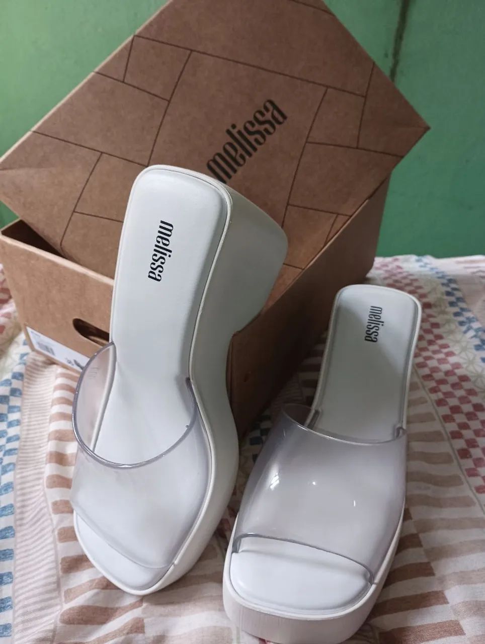 Melissa Posh Branca Original N°36 - Foto 3