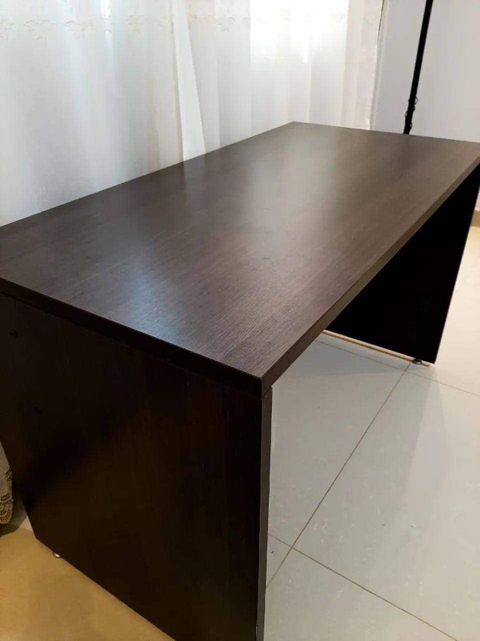 Mesa de Escritório Mogno 120x60 - Foto 2
