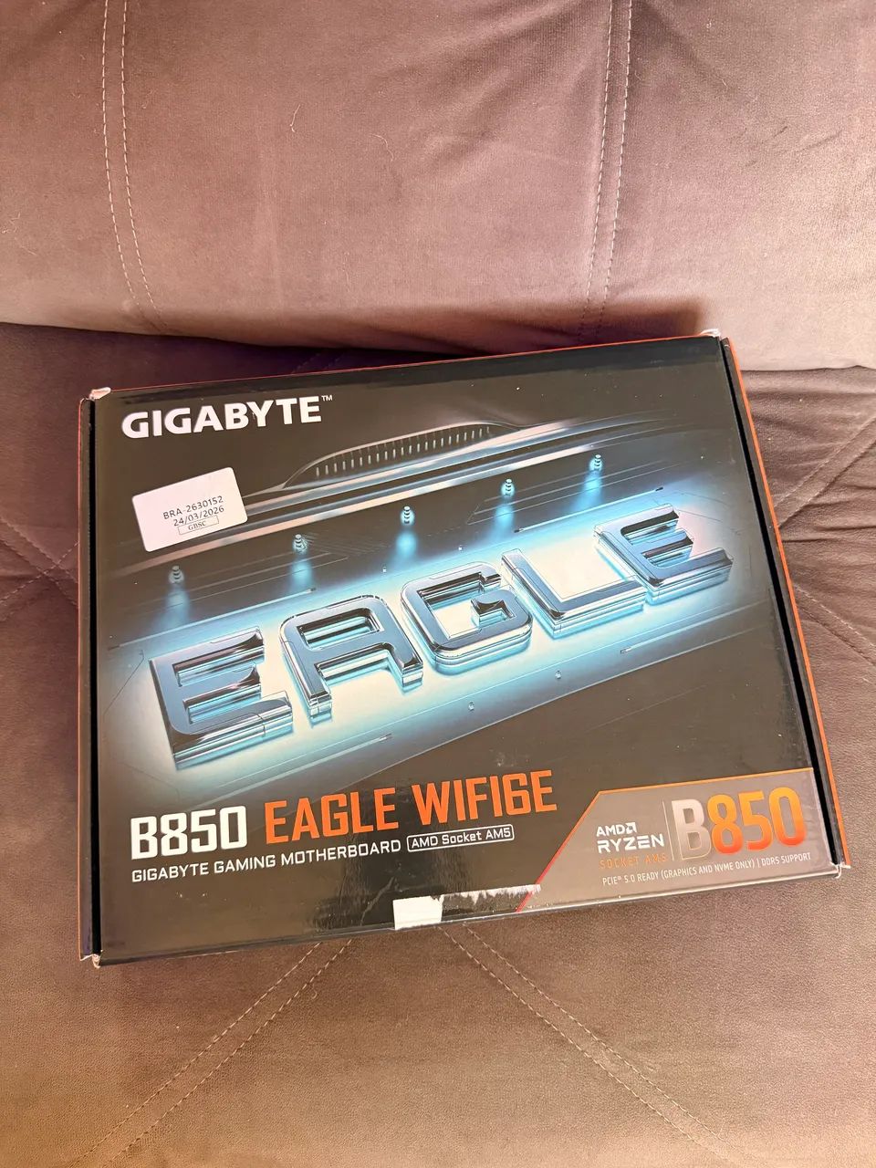 PLACA MÃE AM5 B850 GIGABYTE EAGLE LACRADA 