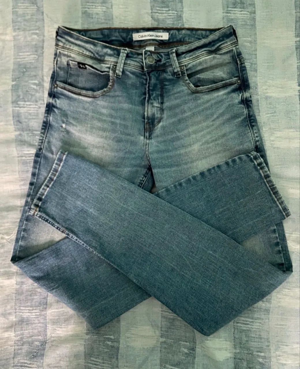 Calça Calvin Klein skinny original 