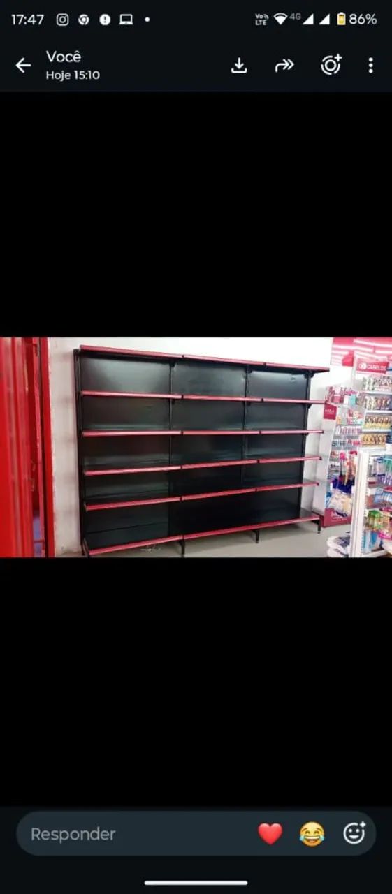 CENTERACO GONDOLAS DE PAREDE E CENTRAL * - Foto 5