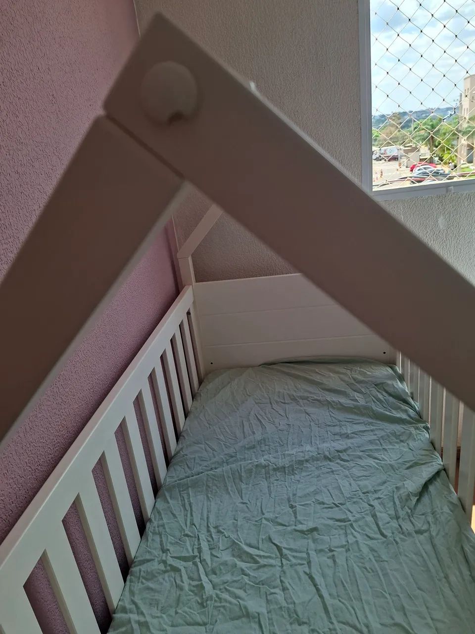 Berço branco montessoriano - Foto 4