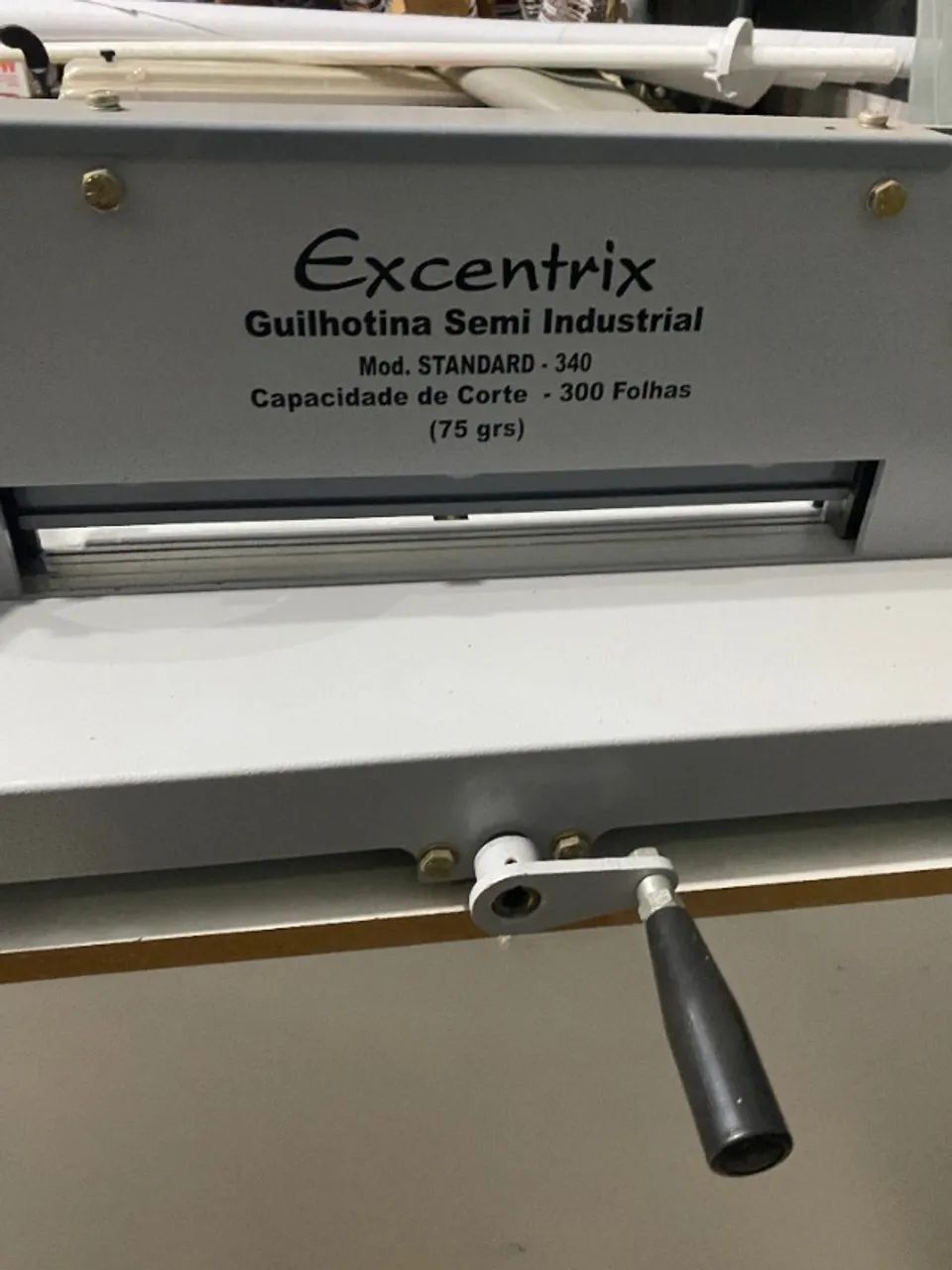Guilhotina Standard 340 Corte Semi-industri Excentrix Std340 - Foto 4