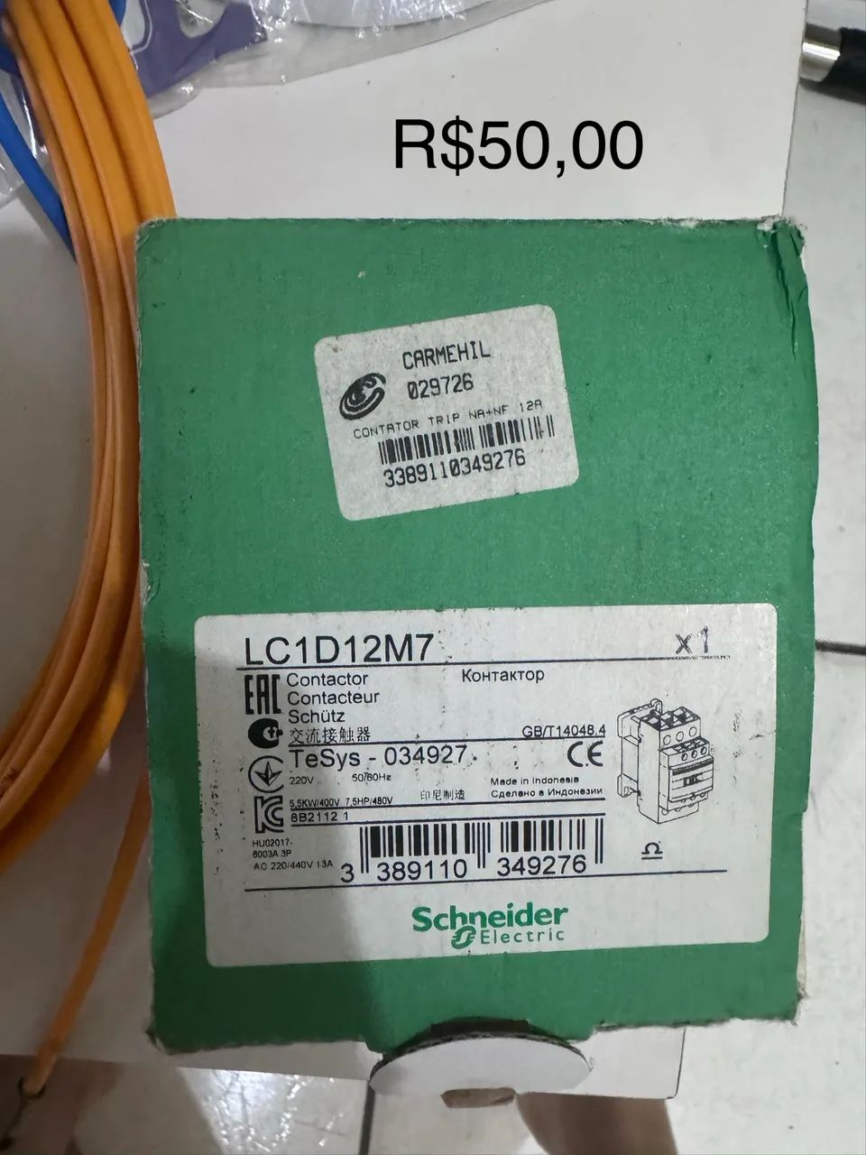 Fio Elétrico Construção Eletricidade  - Foto 3
