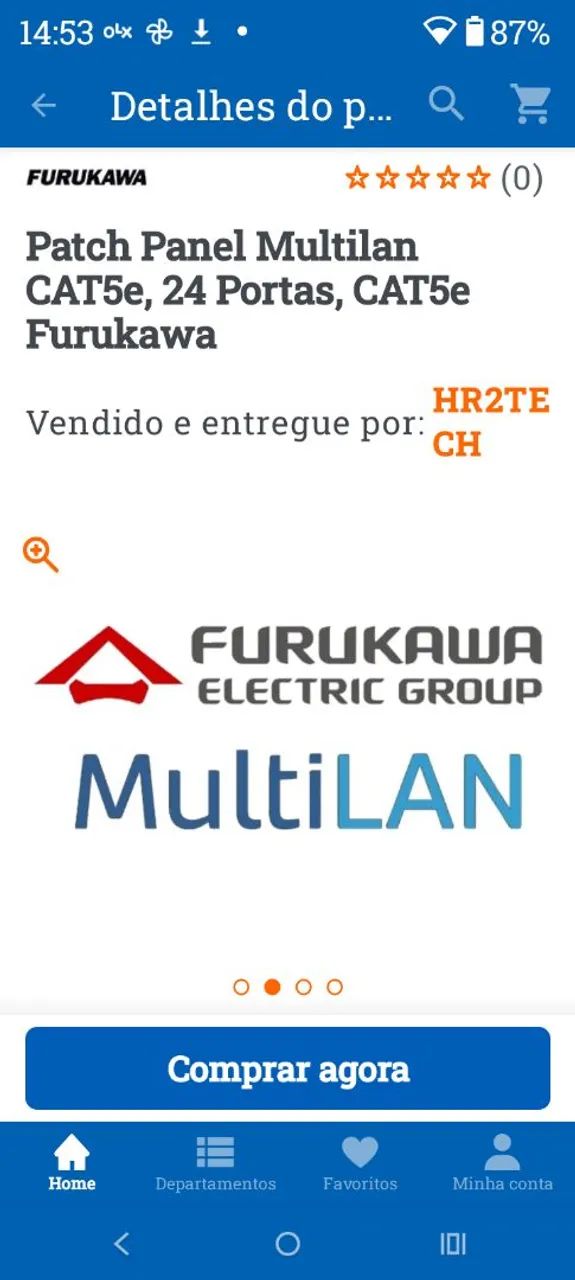 Pacht panel cat5 multilan  - Foto 3