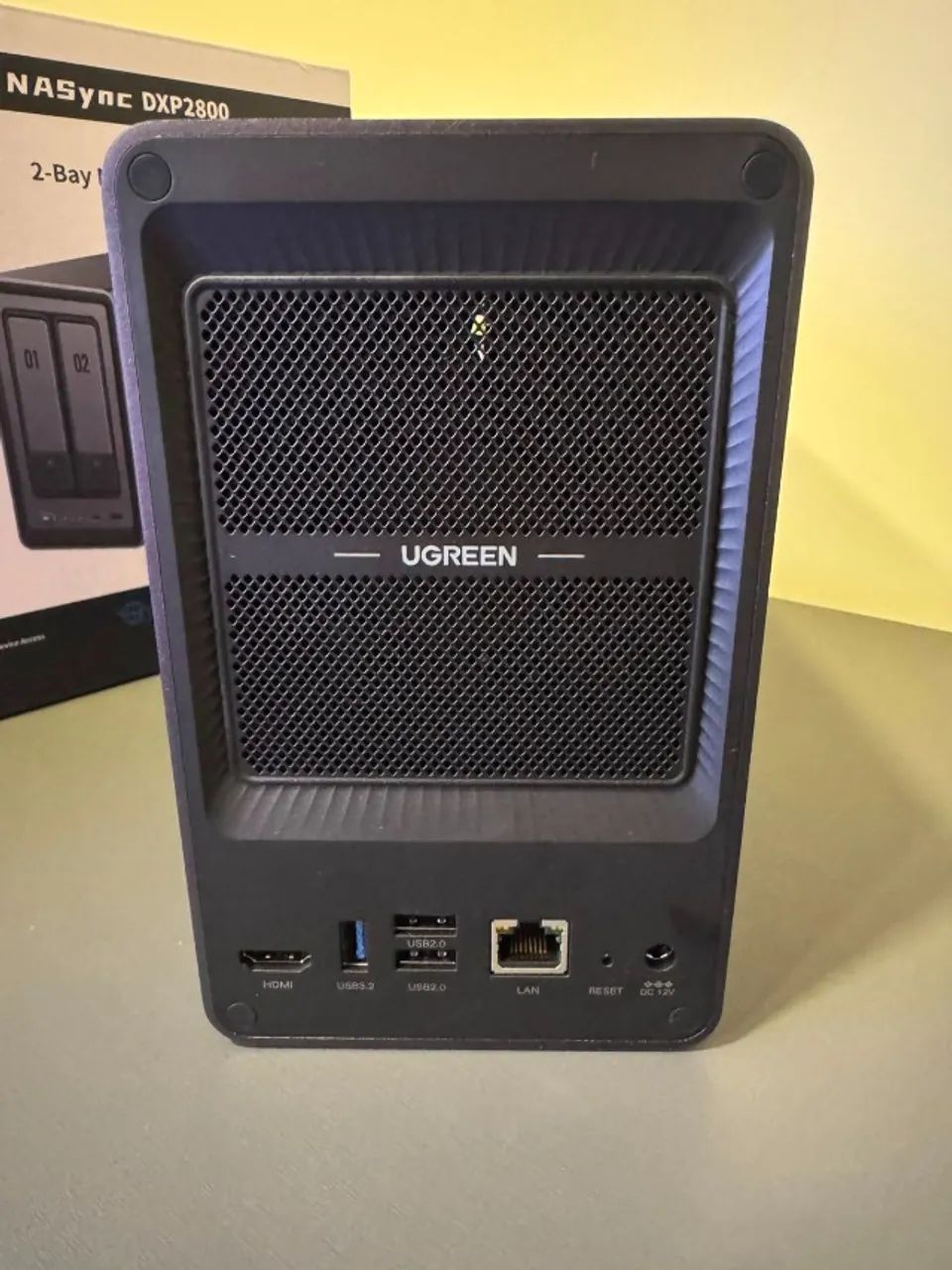 Storage Ugreen Dxp2800 Cinza Nas 2 Baias - Foto 2