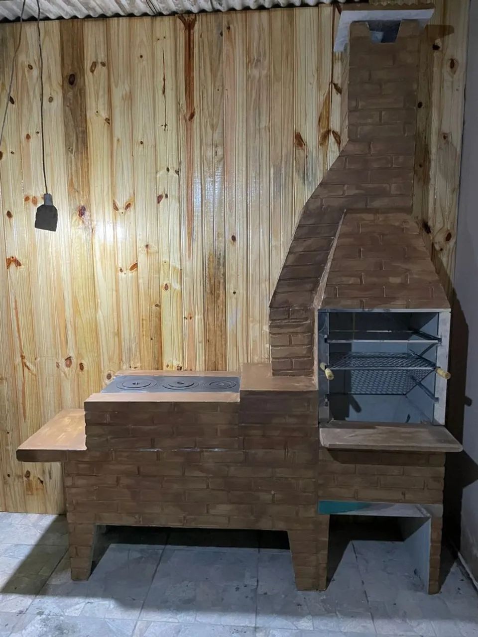 Churrasqueira com fogao  - Foto 2