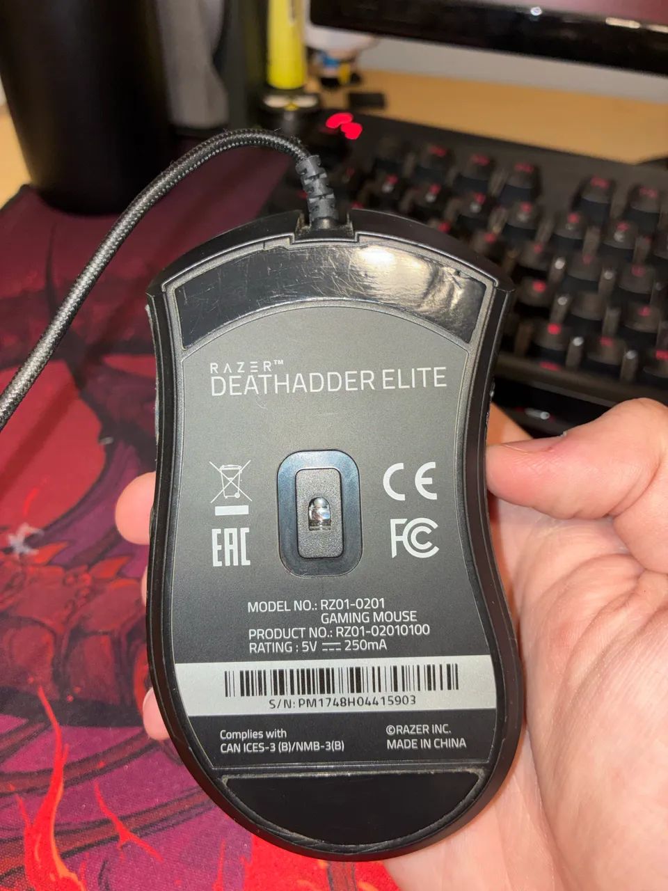 Mouse Razer Deathadder Elite - Foto 3