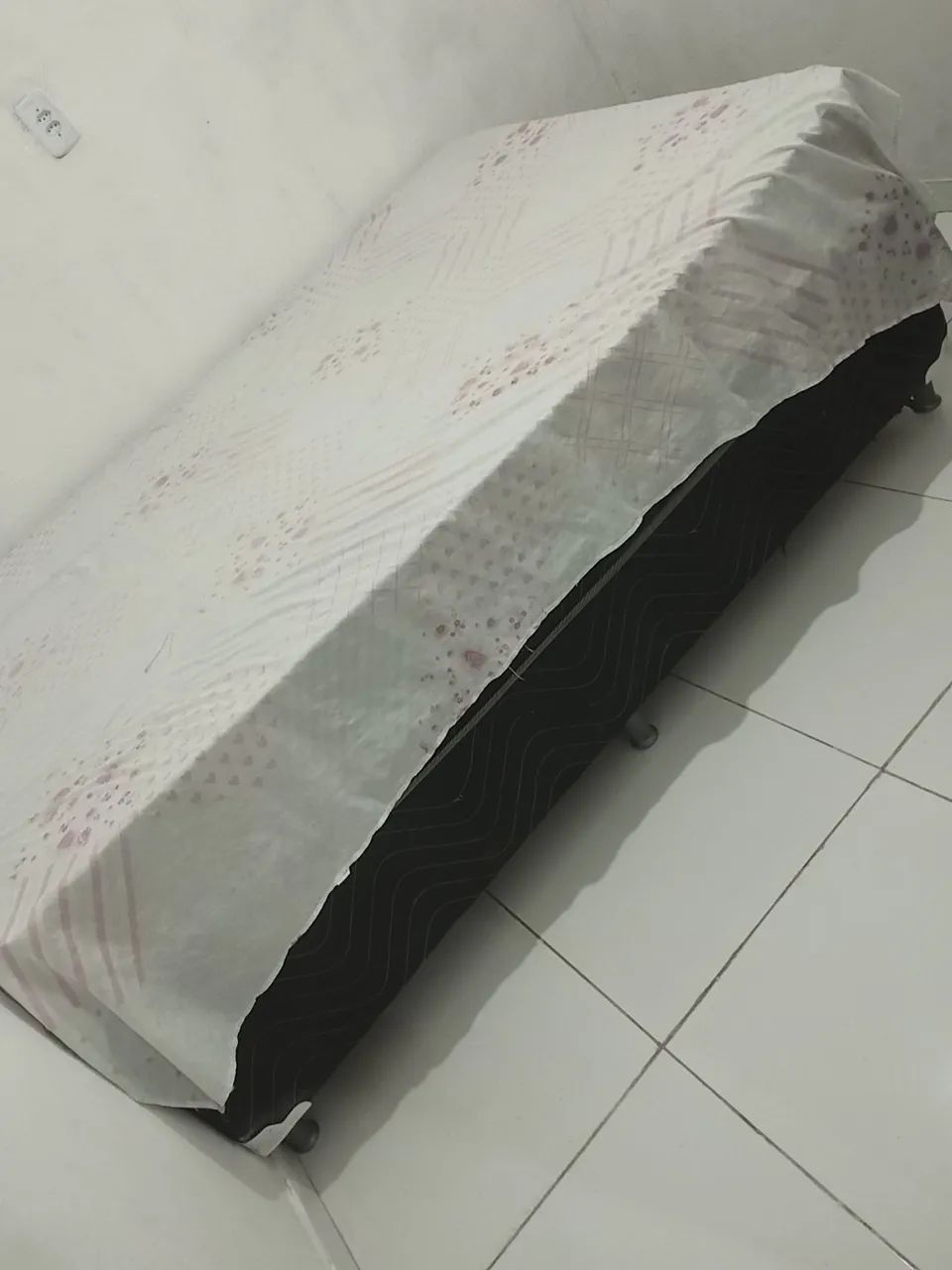 Cama box casal + colchão  - Foto 3