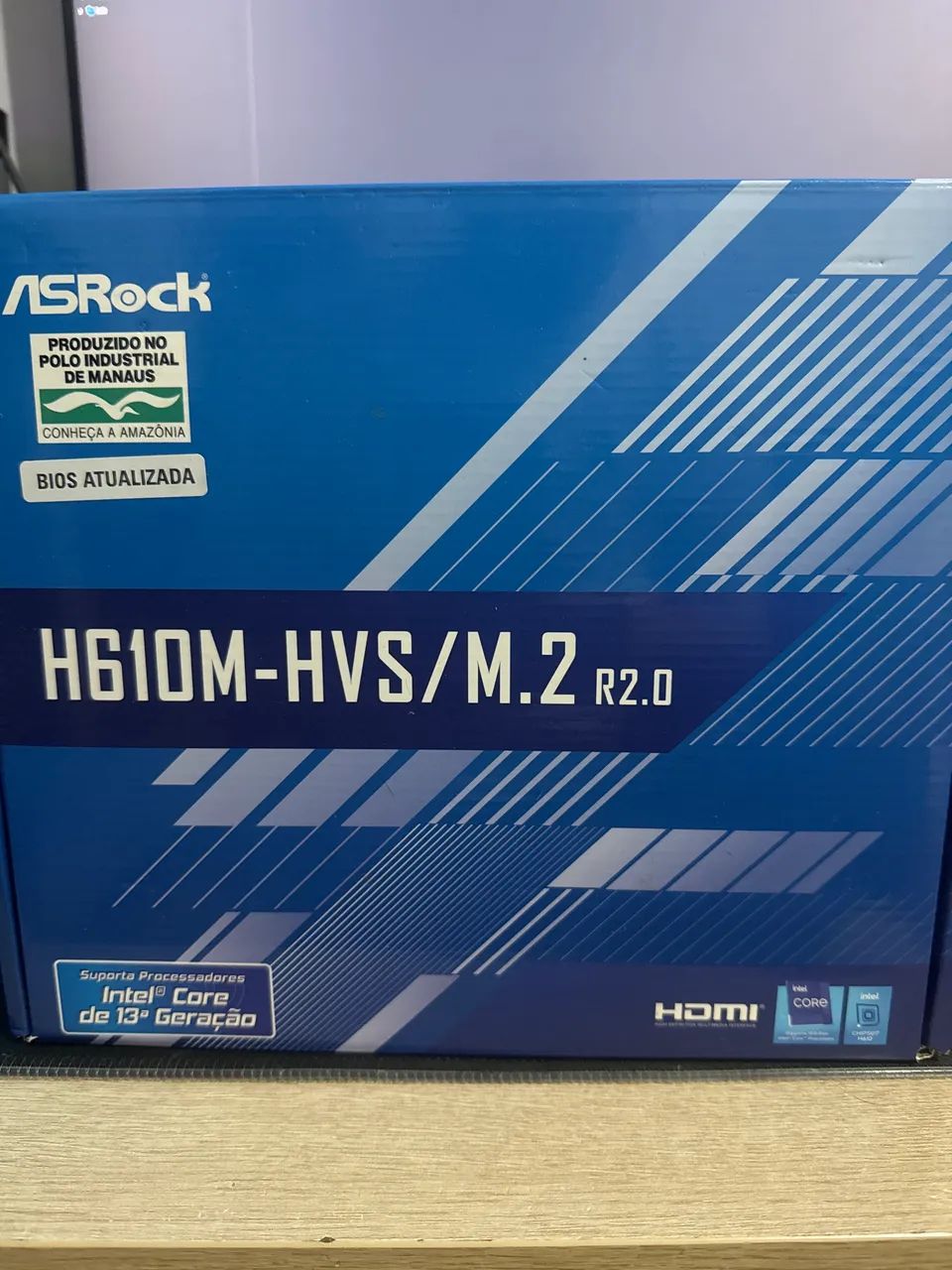 Placa mãe Asrock H610m - HVS/M.2 R2.0