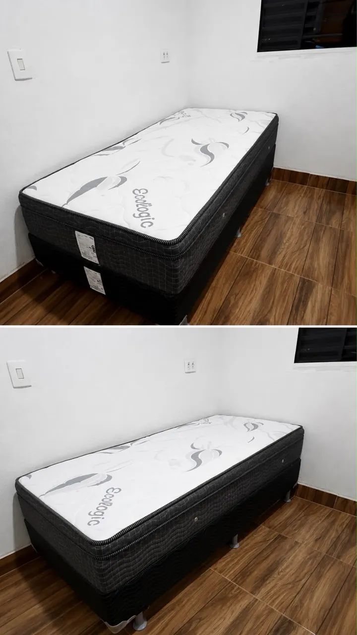 CAMA BOX DE SOLTEIRO À VENDA