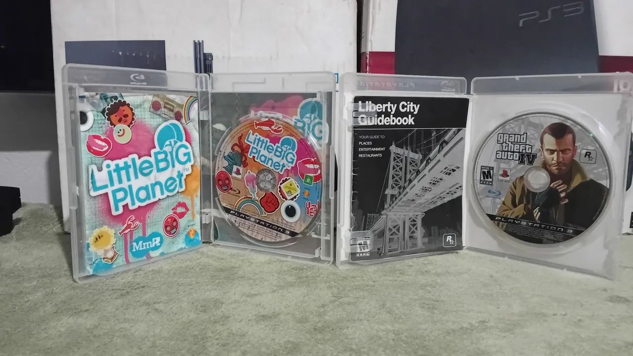 GTA IV e Little Big Planet - PS3 - Foto 3