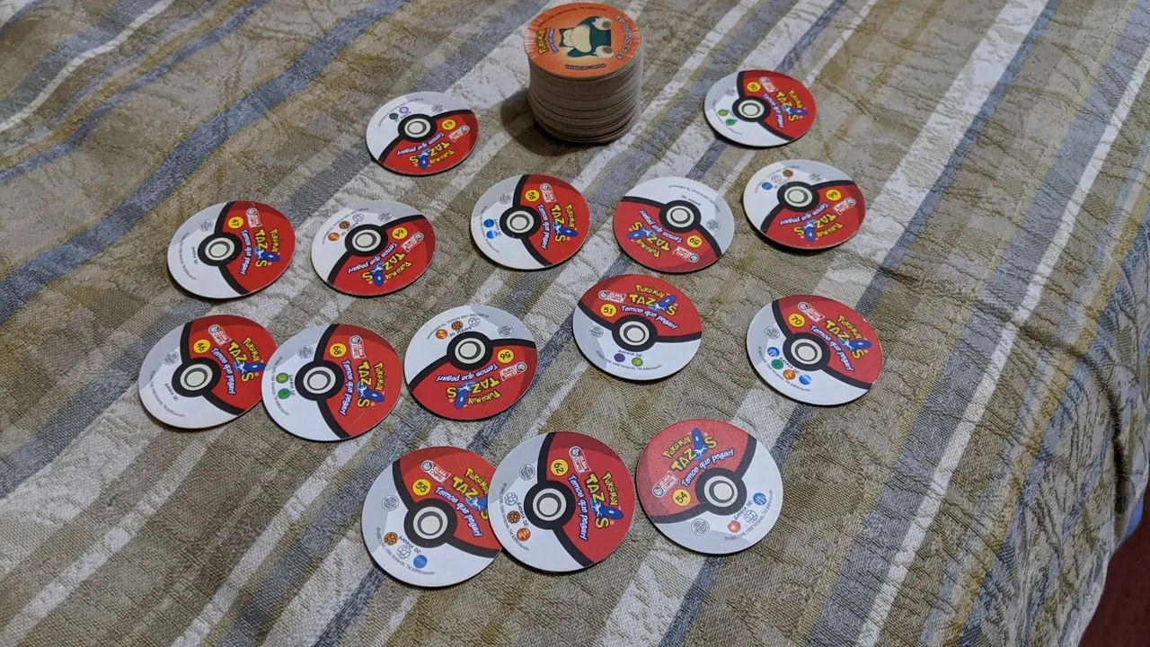 14 evolutazos em perfeito estado Pokemon tazo - Foto 2