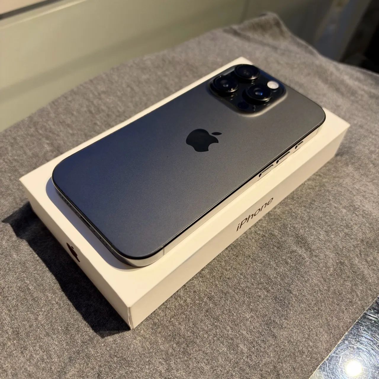 iPhone 16 Pro 256 GB Preto com Caixa - Foto 3