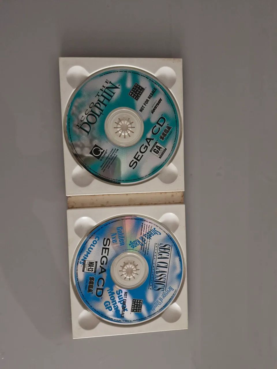 Sega classics e dolphin sega cd originais - Jogos de Vídeo Game