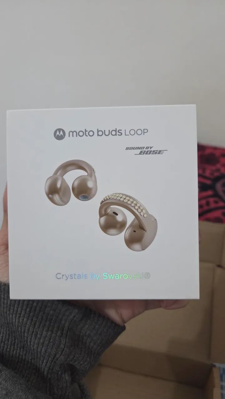 Moto Buds Loop Crystals by Swarovski