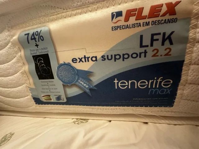 COLCHÃO FLEX KING SIZE SEMI NOVO - Foto 2