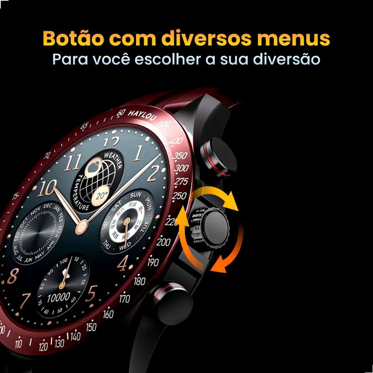 Relógio Inteligente Haylou Solar Pro Green Tela Amoled (Novo com Garantia)  - Foto 2