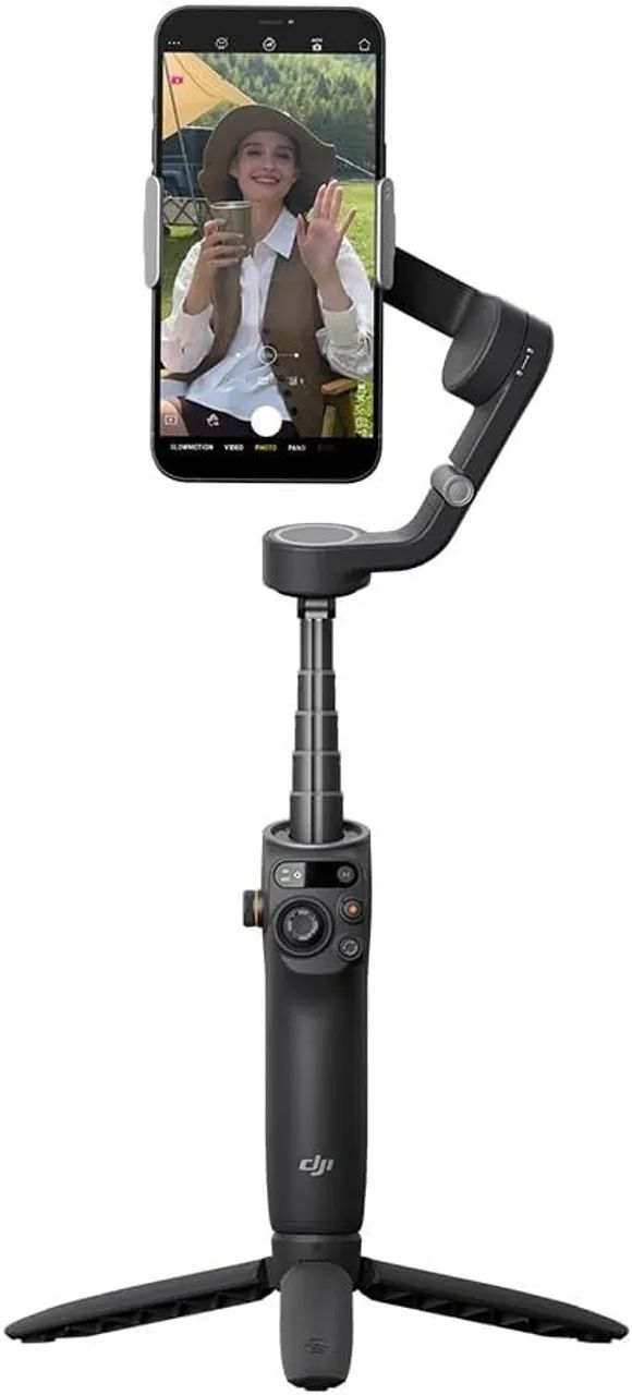 Estabilizador DJI Osmo Mobile 6 (Cinza Escuro) BR - Câmeras e