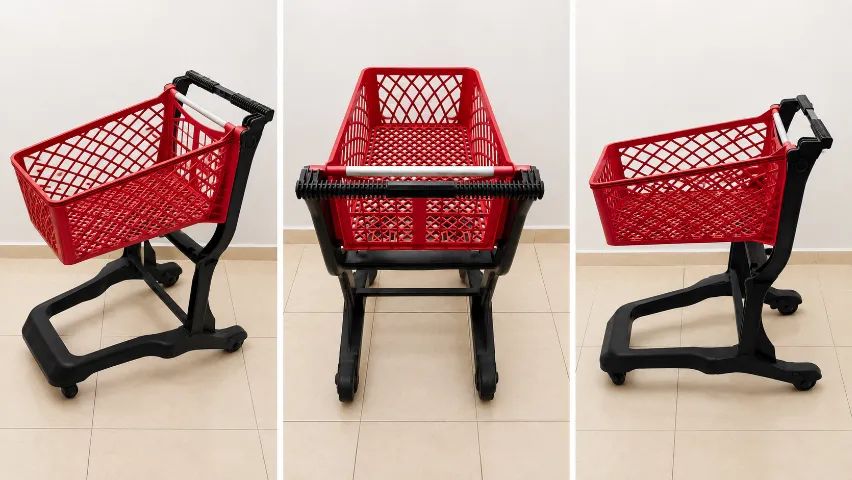 Carrinho de Compras para Mercado Loja Supermercado / Galpão - Foto 3
