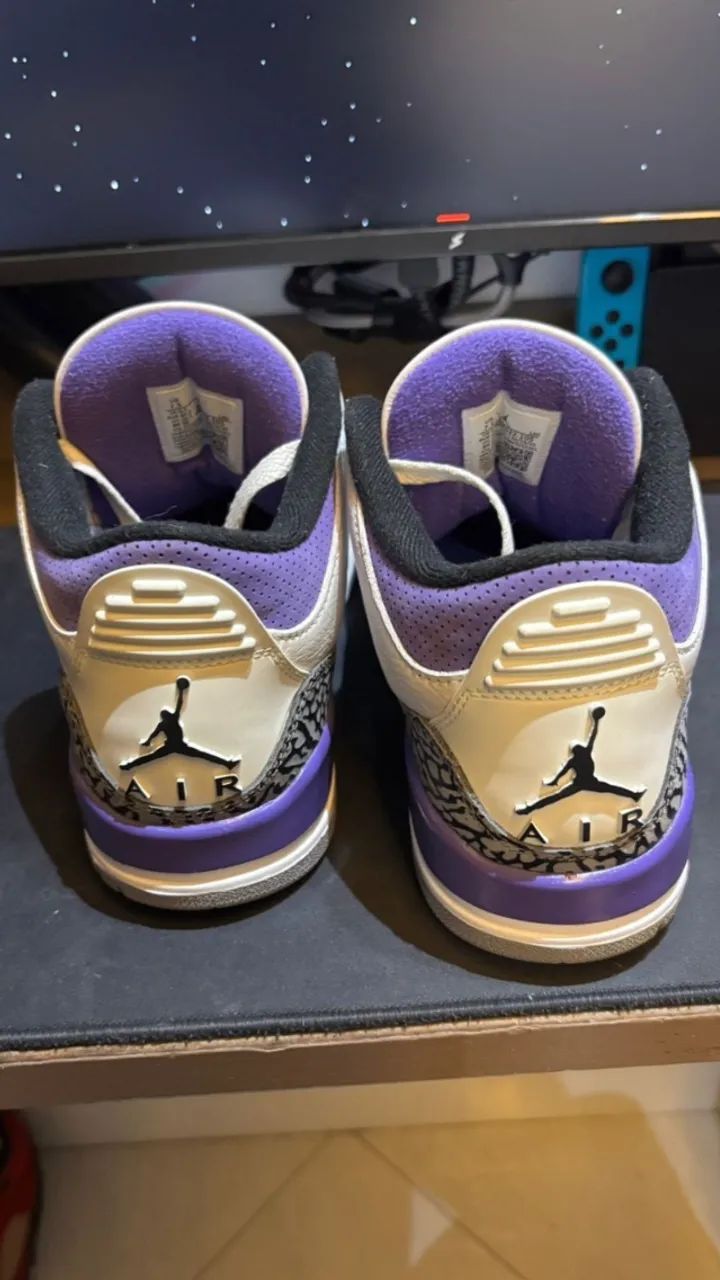 Air Jordan 3 Dark Iris  - Foto 4