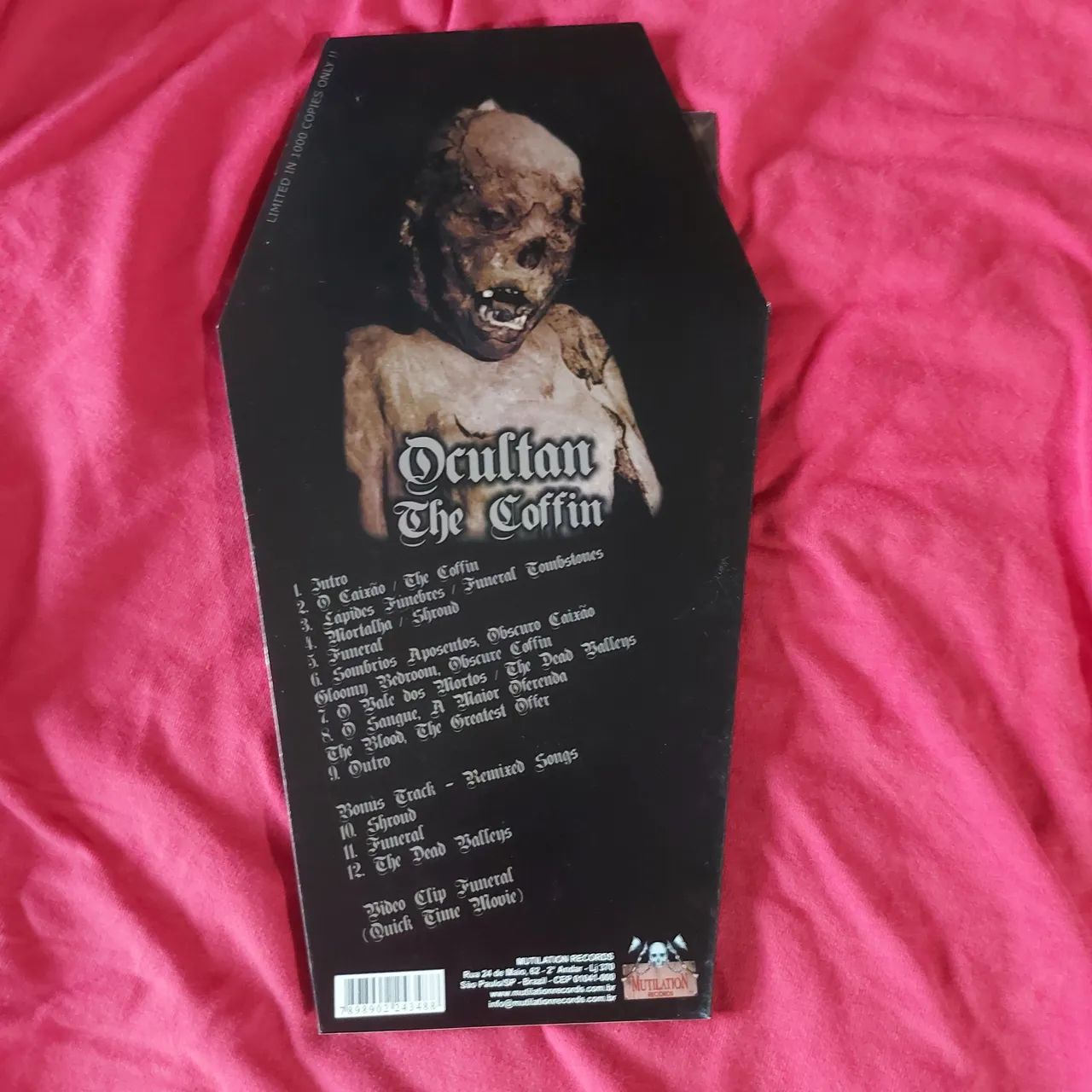 CD Ocultan The Coffin, formato caixão, novo! - CDs, DVDs etc