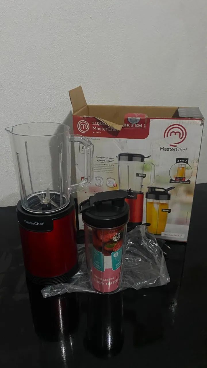 2 liquidificadores MasterChefe 
