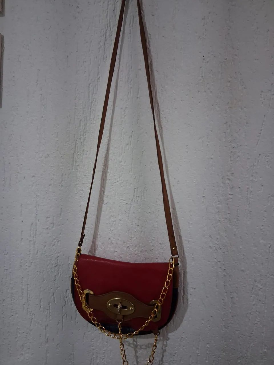 Bolsa couro legítimo  - Foto 3