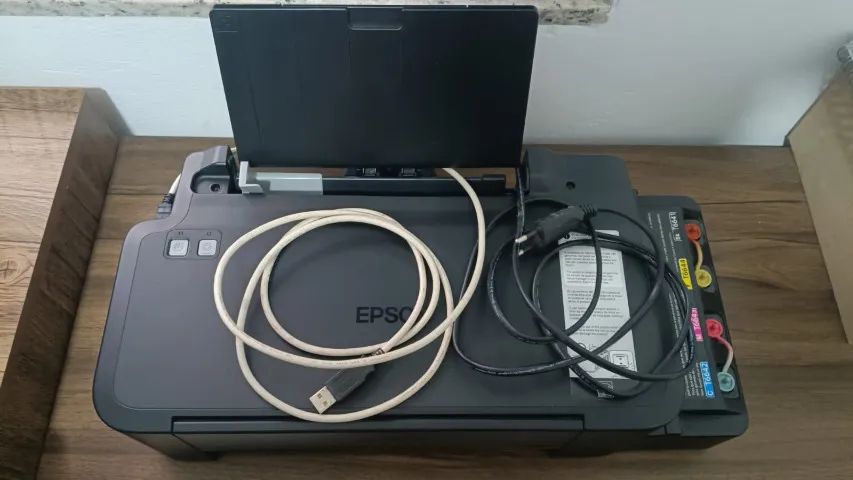 Prensas cilíndricas + Impressora Epson L120 para sublimação - Foto 3