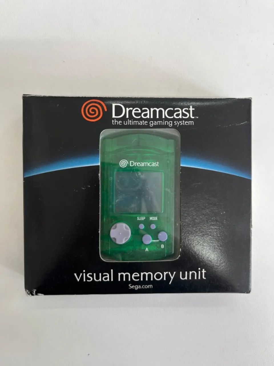 VISUAL MEMORY UNIT (VMU) VERDE TRANSLUCIDO SEMINOVO - DREAMCAST - Foto 2