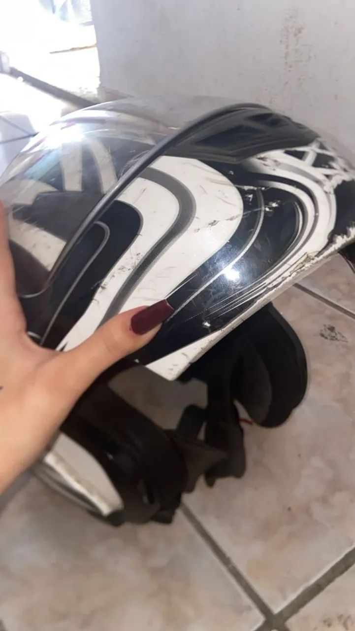 Capacete helt robocop - Foto 3