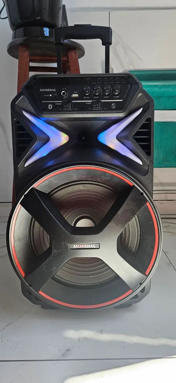 Caixa de som mondial 400w