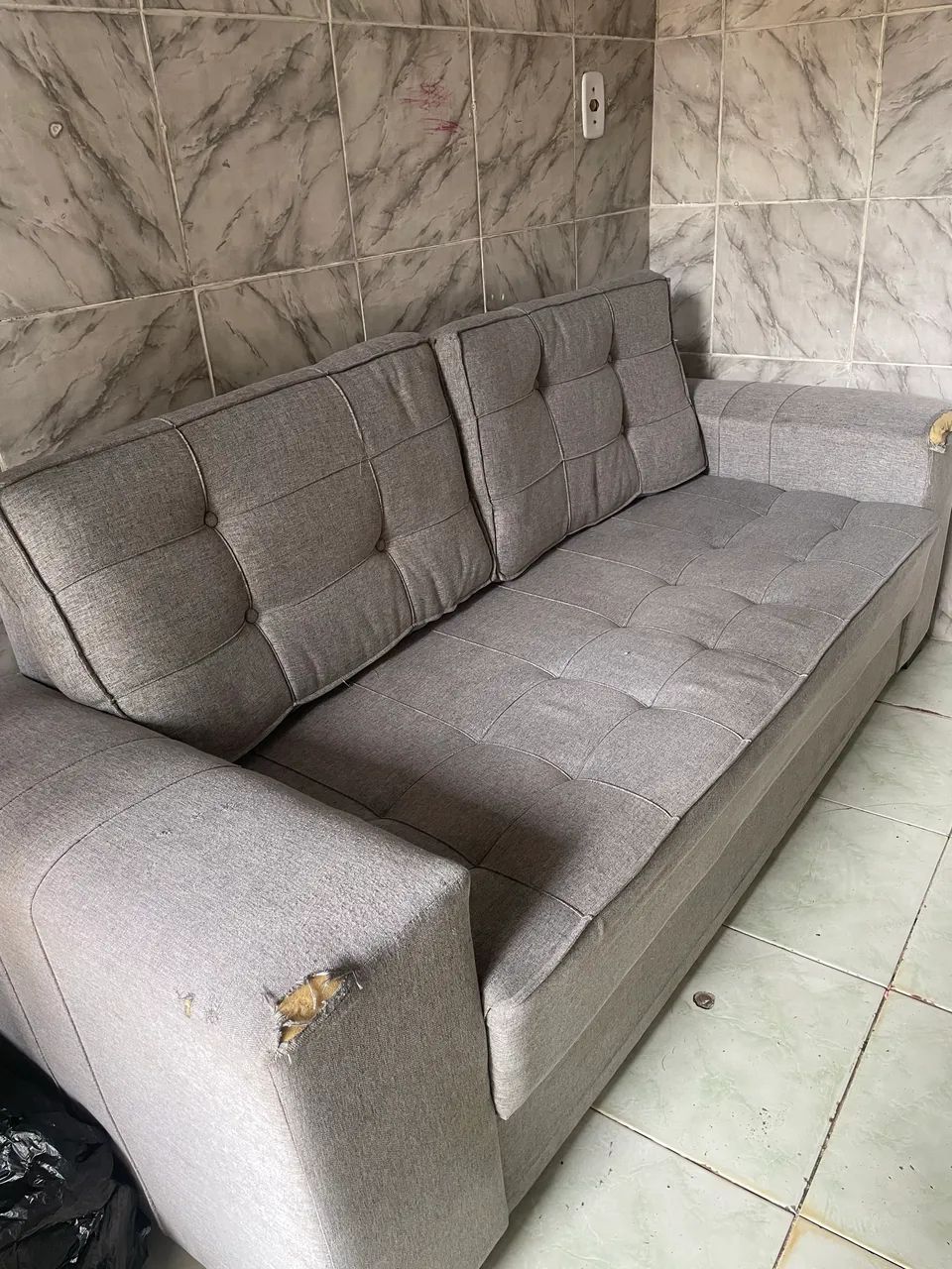 Vendo sofa 3 lugares  - Foto 3