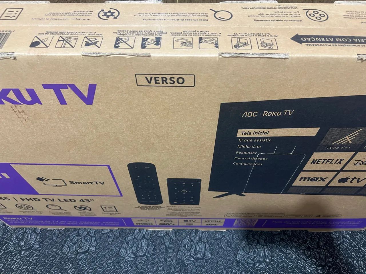Tv AOC SMART 43 novo lacrado  - Foto 2