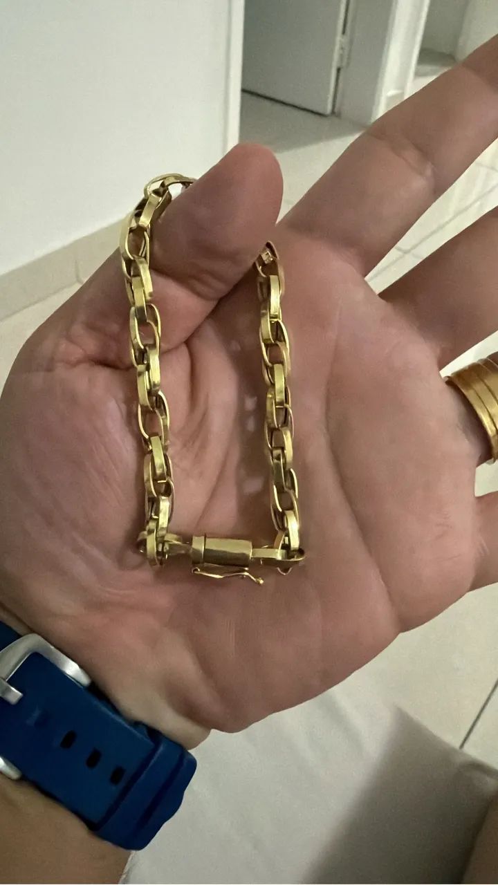 Pulseira de ouro 18k  - Foto 2