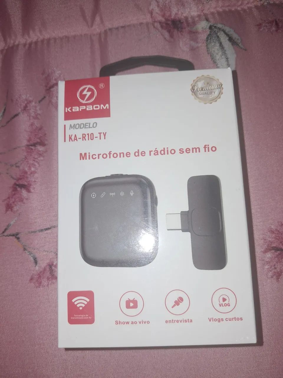 Microfone de rádio sem fio