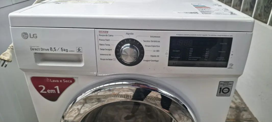 Lava e seca LG 8,5kg - c/ garantia e *entrega - Foto 2