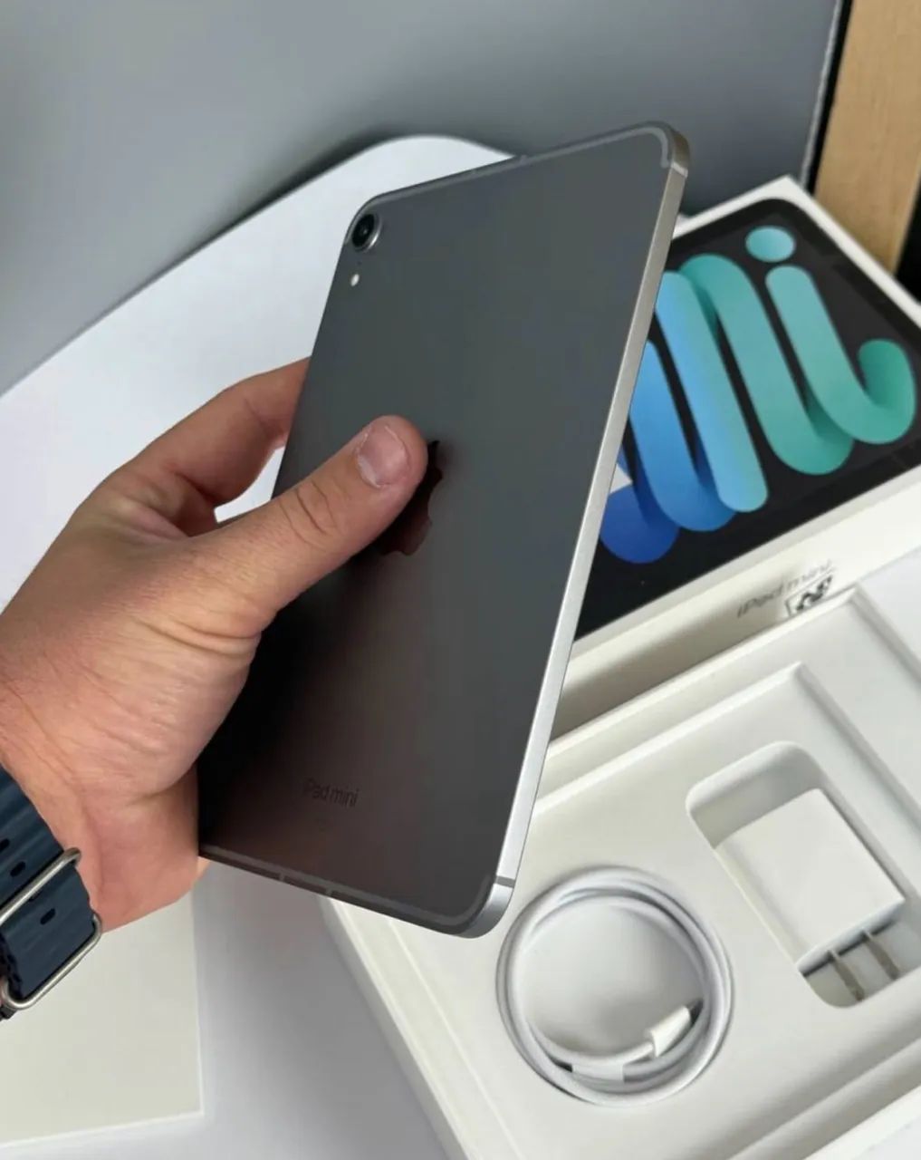 iPad mini A17 128GB  Novo lacrado 1 ano garantia  - Foto 4