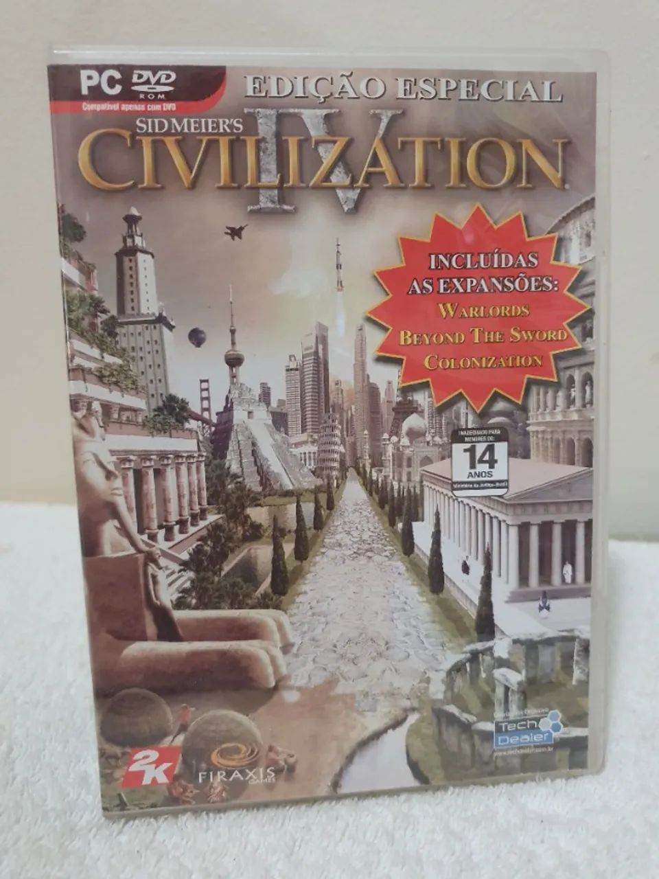 Jogo PC Game Edição Especial de Sid Meier's Civilization IV Original