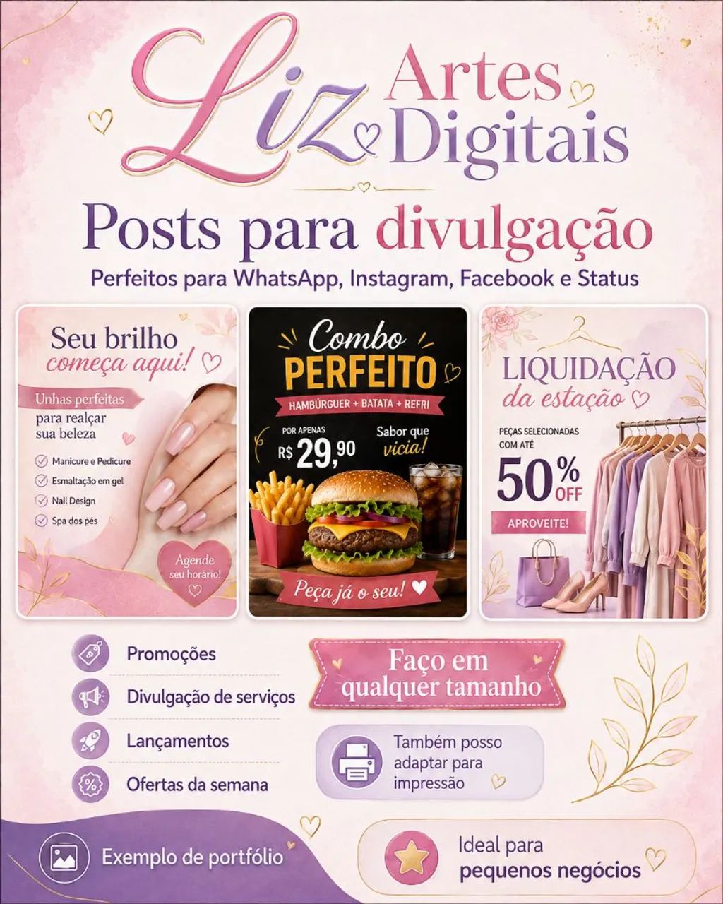 Artes Digitais Personalizadas