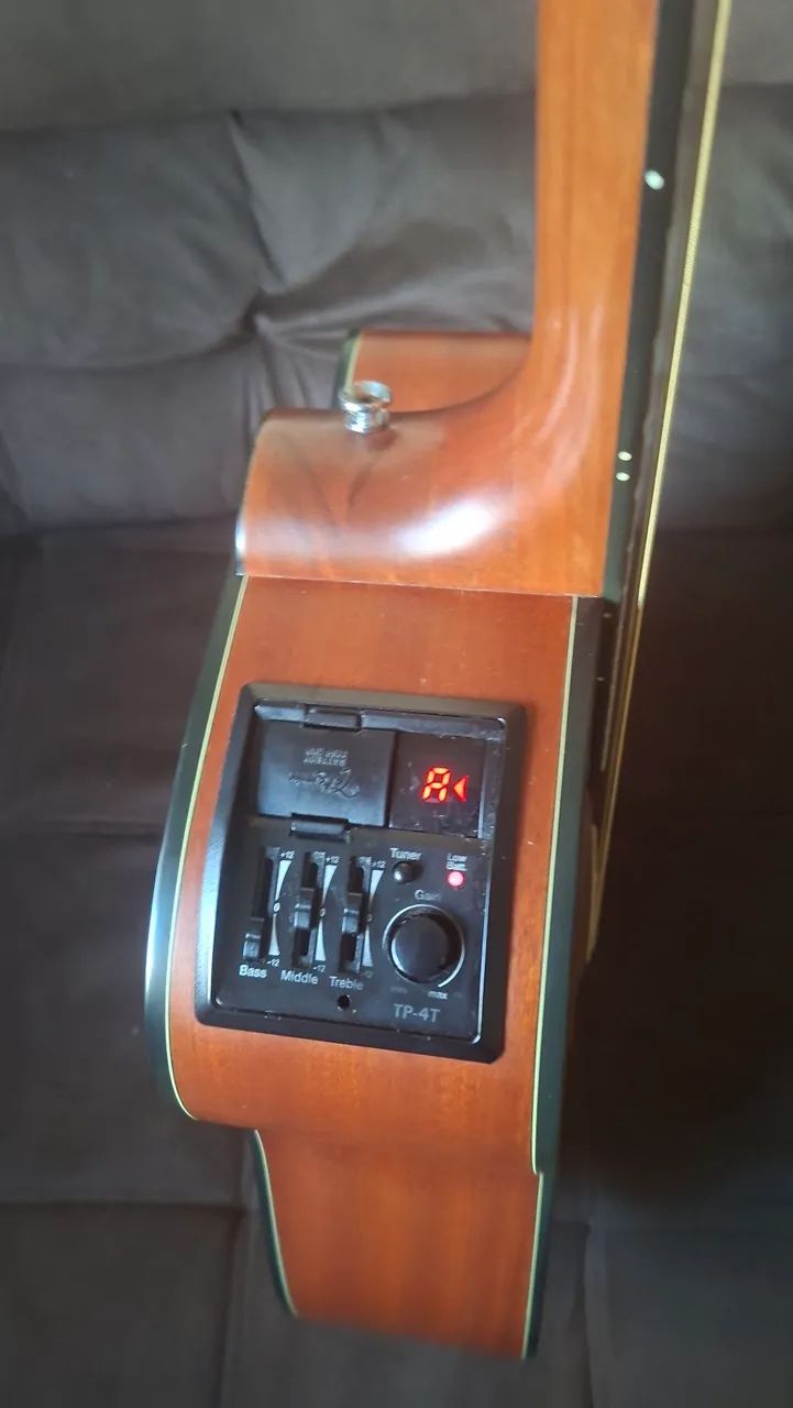 Violao takamine Gd11MCE-NS e capa - Foto 4