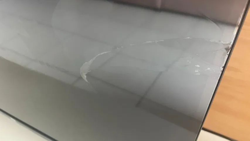 TV Nova/Recém-Recebida - Tela Trincada no Transporte - Foto 2